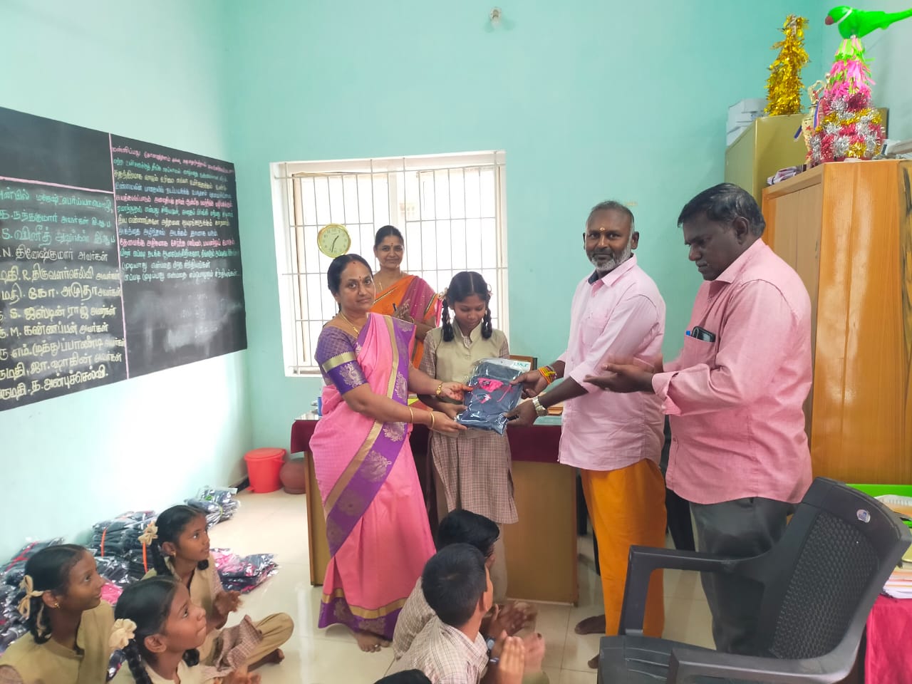 Prakathi Garments school uniform delivery 17